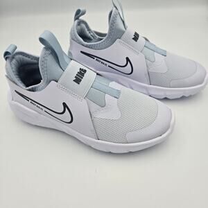 Nike Flex Runner 2 DJ6040-010 Grey/Light Armory Blue/White, Size 3Y